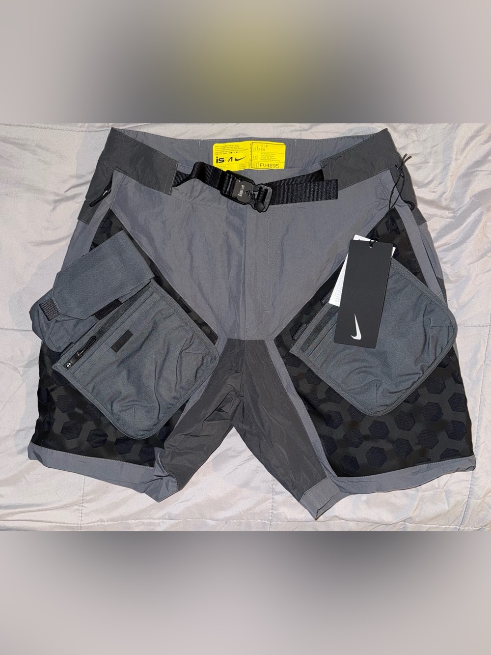 Nike ISPA MLLE Modular Shorts Small-Rare Early Drop-2 Modular Pockets FV4895‑060